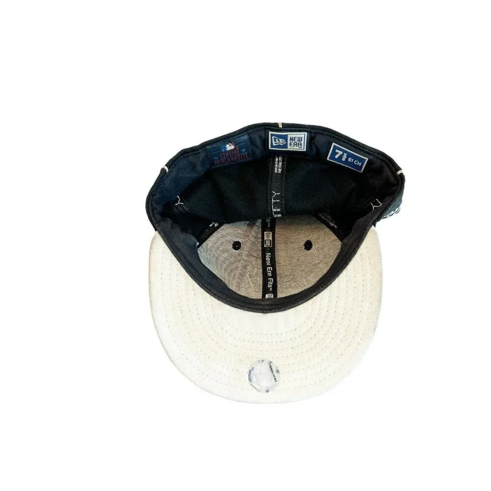 New Era Altanta Hawks Retro Hardwood Classics Hat Cap Embroidered Pink 7 3/8